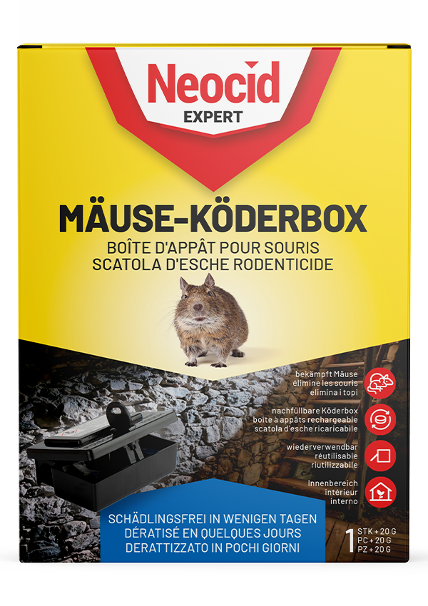 Boîte d’appât pour souris Neocid EXPERT